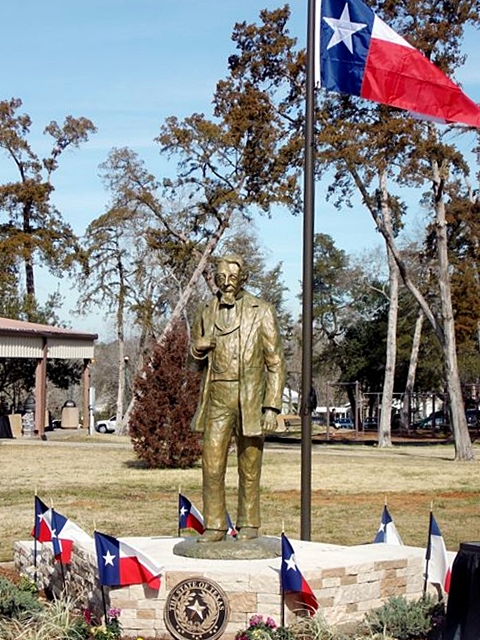 Charles B. Stewart Statue in Cedar Brake Park